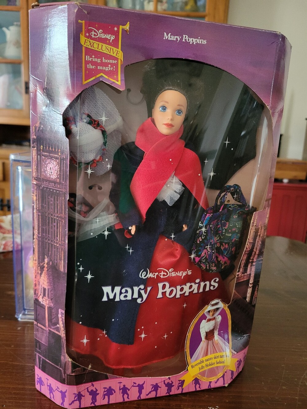 Mary Poppins Disney Exclusive! Reversible Nanny Skirt Turns Into Jolly Holiday